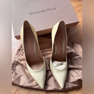 Gianvito Rossi 105mm Gianvito pumps White EU37